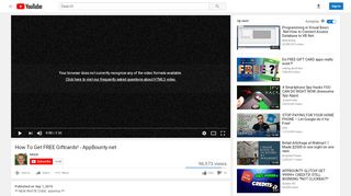 
                            2. How To Get FREE Giftcards! - AppBounty.net - YouTube