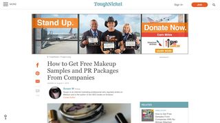 
                            6. How to Get Free Makeup Samples and PR Packages From ...