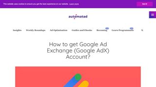 
                            4. How to get Google Ad Exchange (Google AdX) Account ...