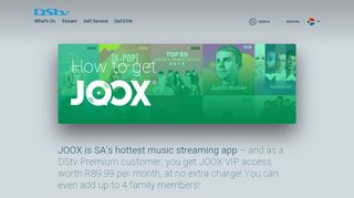 
                            7. How To Get JOOX - dstv.co.za