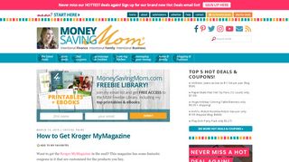 
                            8. How to Get Kroger MyMagazine - Money Saving Mom