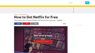 
                            4. How to Get Netflix Without Paying a Dime - Lifewire