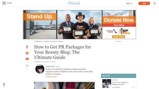 
                            1. How to Get PR Packages for Your Beauty Blog: The Ultimate ...