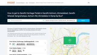 
                            5. How to get to Gandhi Heritage Portal in Gandhi Ashram ... - Moovit