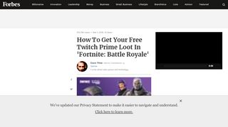 
                            9. How To Get Your Free Twitch Prime Loot In …