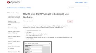 
                            8. How to Give Staff Privileges to Login and Use Staff App – Zen ...