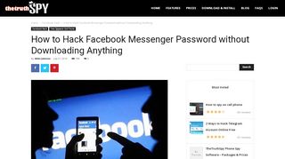 
                            6. How to Hack Facebook Messenger Password without ...