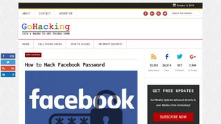 
                            5. How to Hack Facebook Password in Simple Steps | GoHacking