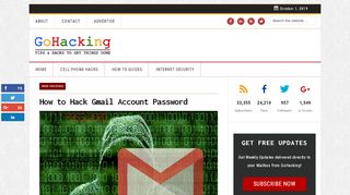
                            8. How to Hack Gmail Account Password - gohacking.com