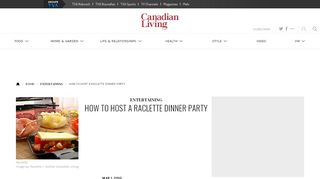 
                            1. How to host a raclette dinner party | Canadian Living
