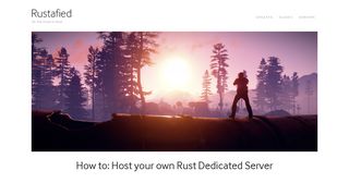 
                            2. How to: Host your own Rust server — Rustafied