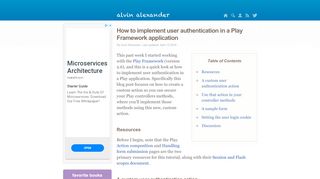 
                            4. How to implement user authentication in a Play Framework ...