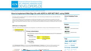 
                            6. How to implement Web Sign On with ADFS in …