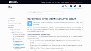 
                            9. How to install a service under NetworkService …