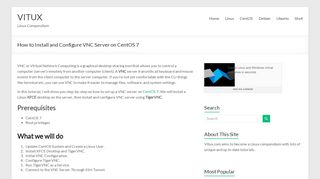 
                            2. How to Install and Configure VNC Server on CentOS 7