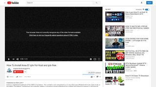 
                            3. How To Install Area-51 iptv For Kodi and iptv free .  …