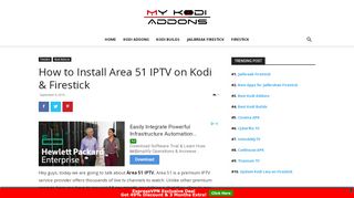 
                            8. How to Install Area 51 IPTV on Kodi & Firestick - …