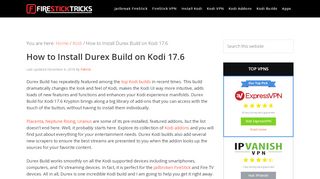 
                            8. How to Install DUREX Build on Kodi 17.6 in 3 Simple Steps