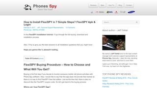 
                            7. How to Install FlexiSPY in 7 Simple Steps? FlexiSPY Login - Phone Spy