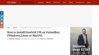 
                            4. How to install FreeNAS VM on VirtualBox (Windows,Linux or MacOS ...