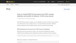 
                            9. How to Install KDE Environment and VNC remote desktop ...