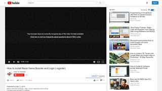 
                            7. How to install Razer Game Booster and Login ( register ...