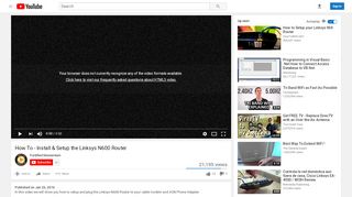 
                            4. How To - Install & Setup the Linksys N600 Router - YouTube
