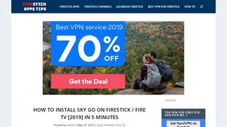 
                            2. How to Install Sky Go on Firestick / Fire TV [2019] in 5 ...