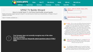 
                            6. How to install Spinz Tv Kodi build wizard | Kodiapps