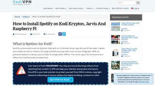 
                            6. How to Install Spotify on Kodi Krypton, Jarvis And ...