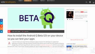 
                            9. How to install the Android Q Beta GSI on your device so ...