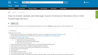 
                            1. How to Install, Update, and Manage Fusion-IO …