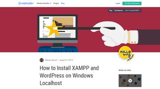 
                            4. How to Install XAMPP and WordPress on Windows Localhost ...