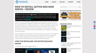 
                            9. How To Install Zattoo Box Kodi addon + Review - Kodi Guide