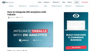 
                            8. How to integrate ZIK Analytics with Yaballe |ZIK Analytics