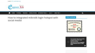 
                            3. How to integrated mikrotik login hotspot with social media ...