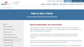 
                            5. How to Join a Union - Union Plus