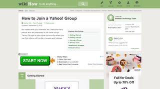 
                            7. How to Join a Yahoo! Group: 13 Steps (with Pictures) - wikiHow