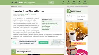 
                            7. How to Join Star Alliance: 9 Steps (with Pictures)  …