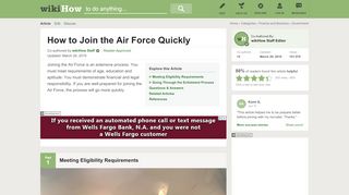 
                            9. How to Join the Air Force Quickly: 12 Steps (with Pictures)