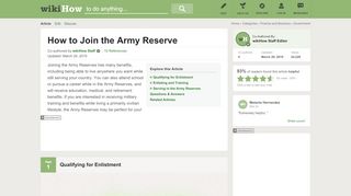 
                            10. How to Join the Army Reserve: 14 Steps (with Pictures ...