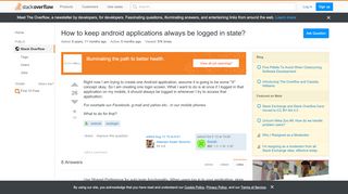 
                            3. How to keep android applications always be …