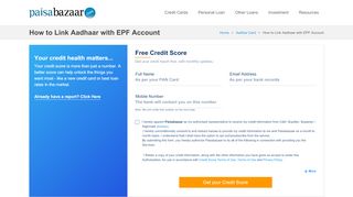 
                            9. How to Link Aadhaar with EPF Account Online/Offline ...