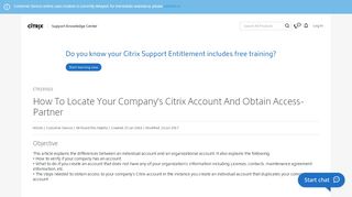 
                            3. How To Locate Your Company's Citrix Account And Obtain Access ...