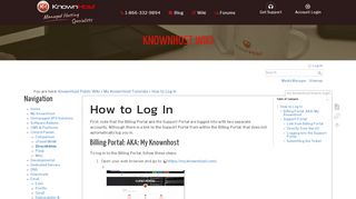 
                            6. How to Log In [KnownHost Wiki]