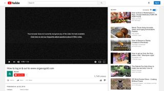 
                            7. How to log in & out to www.organogold.com - YouTube