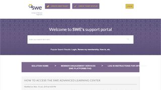 
                            5. How To Log In To Advanced Learning Center : Society of Women ...