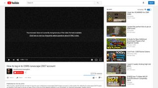 
                            7. How to log in to OSRS runescape 2007 account - YouTube