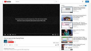 
                            5. How to log in to the Charity Portal - YouTube