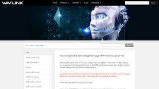 
                            3. How to log in to the web management page of Wavlink ...